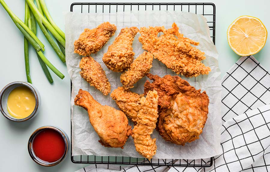 Pollo frito estilo Kentucky